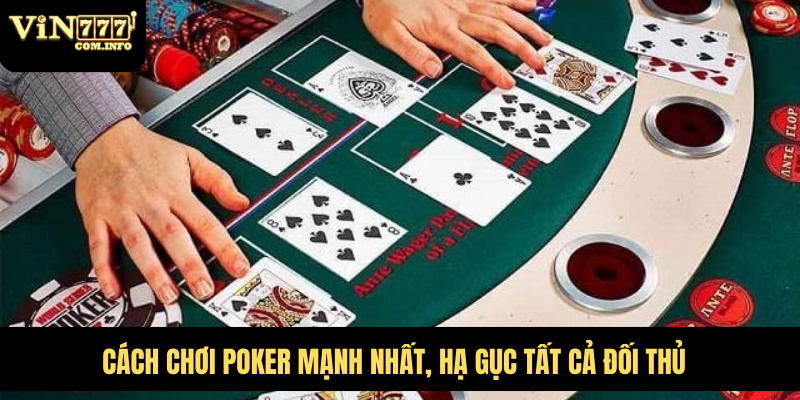 Hướng Dẫn Chi Tiết Cách Chơi Poker Với Tân Thủ Mới Chơi 2 Hình dung cách đánh poker với quy tắc chi tiết