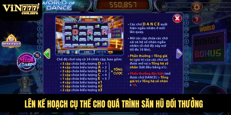 Trải Nghiệm Game Nổ Hũ Uy Tín, Đổi Thưởng Với Thưởng Lớn 4 Lên kế hoạch cụ thể cho quá trình săn hũ đổi thưởng